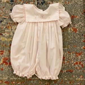 Petit Ami Smocked Bib Bubble